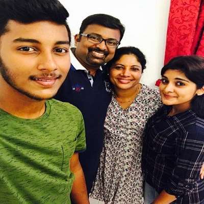 Nivetha Thomas Family