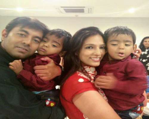 Amit Jain Family