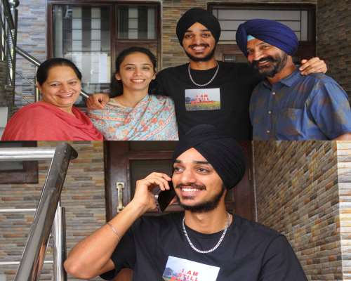 Arshdeep Singh Family