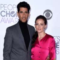 Raza Jaffrey wife Lara Pulver