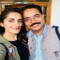 Ruhani Sharma Father Subhash Sharma