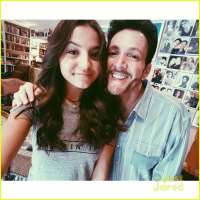 Isabela Merced Father Patrick Moner Isabela Merced Father Patrick Moner