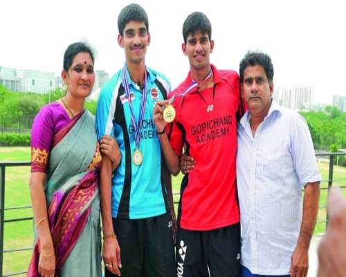 Srikanth Kidambi Family