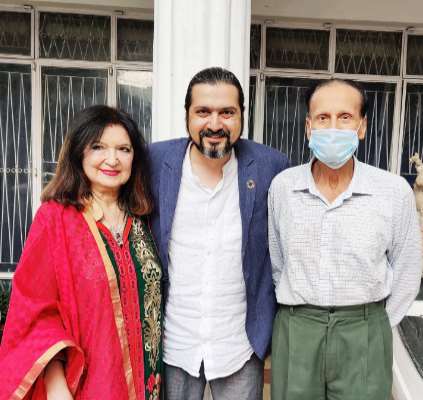 Ricky Kej Family
