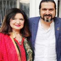 Ricky Kej Mother Pammi Kej