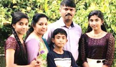Sibi Thomas Family