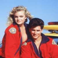 Billy Warlock girlfriend Erika Eleniak