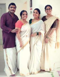 Rajisha Vijayan Family