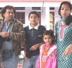 Pravisht Mishra Family