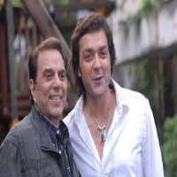 Bobby Deol Father Dharmendra Bobby Deol Father Dharmendra