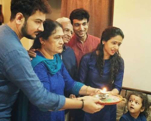 Pratik Gandhi Family
