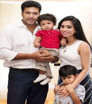 Jayam Ravi Family