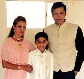 Chetan Hansraj Family