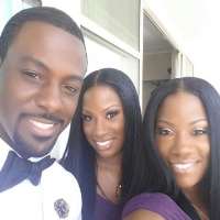 Lance Gross sister Staci Gross Lance Gross sister Staci Gross