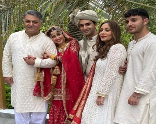 Asif Raza Mir Family