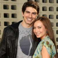Courtney Ford husband Brandon Routh Courtney Ford husband Brandon Routh