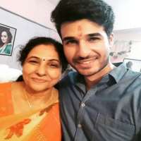 Puneett Chouksey Mother Usha Kiran Chouksey