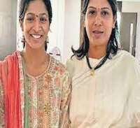 Gayatri Gopichand Mother P. V. V. Lakshmi Gayatri Gopichand Mother P. V. V. Lakshmi