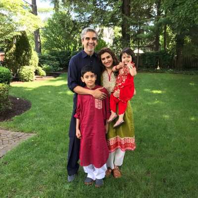 Omair Rana Family