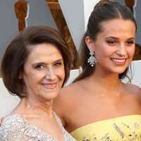 Alicia Vikander Mother Maria Fahl Vikander