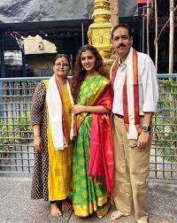 Malvika Sharma Family