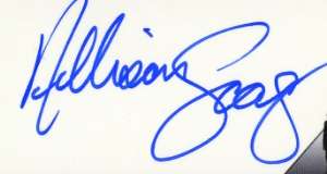 Allison Scagliotti Signature