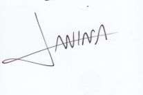 Janina Gavankar Signature
