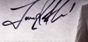 Lance Reddick Signature