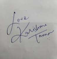 Karishma Tanna Signature