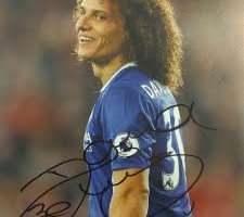 David Luiz Signature