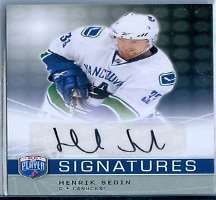 Henrik Sedin Signature