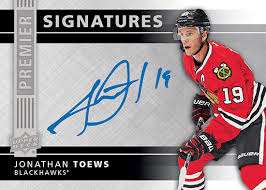 Jonathan Toews Signature