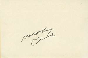 Macaulay Culkin Signature