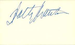 Walter Matthau Signature