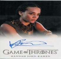 Hannah John Kamen Signature