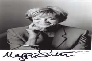Maggie Smith Signature