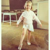 Rosie Huntington-Whiteley Childhood Image