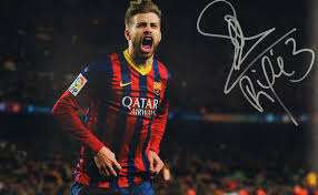 Gerard Pique Signature