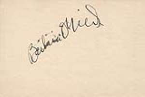 Barbara O'Neil Signature