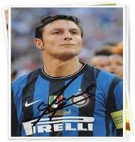 Javier Zanetti Signature