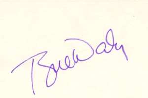 Tyne Daly Signature