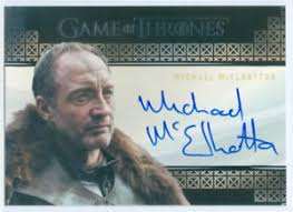 Michael McElhatton Signature