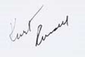 Kurt Russell Signature