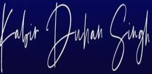 Kabir Duhan Singh Signature