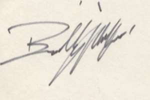 Bradley Whitford Signature