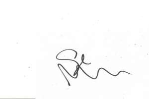 Stephen Merchant Signature