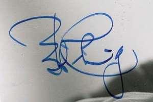 Peter Cushing Signature