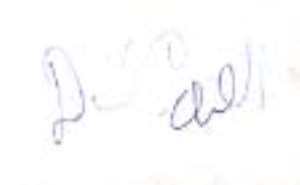 Dick Cavett Signature