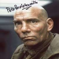 Pete Postlethwaite Signature