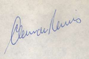 Claude Rains Signature